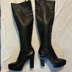 Calvin Klein leather boots